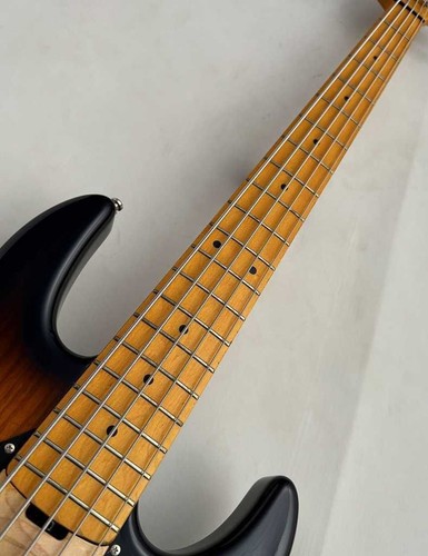 ESP AP SL5 Used Ash body Maple neck Maple fingerboard 5st Sunburst w/Gig case - Picture 7 of 10