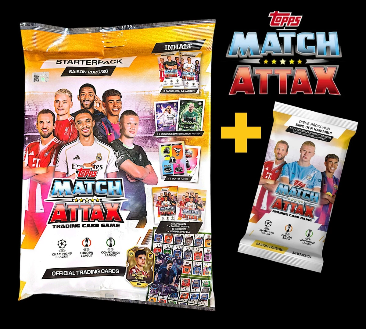 Topps Match Attax Bundesliga 2024/2025 - Starter Pack Inkl. 2