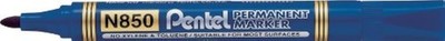 Pentel Permanent Markers Bullet Point - Blue (Pack of 12) Blue 1 count (Pack of