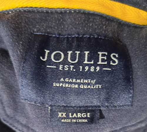 Joules 1/4 Zip Sweatshirt Size XX Large, Blue - Picture 7 of 9