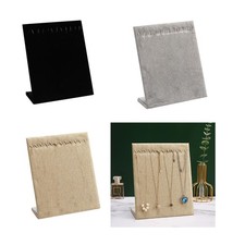 Jewelry Pendant Necklace Display Stand Holder Board Necklace Easel Showcase for