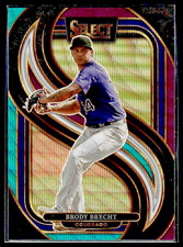 Brody Brecht 2025 Select Baseball #159 Premier Tri-Color Prizm