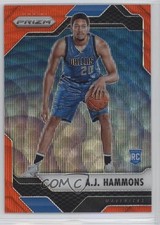 2016-17 Panini Prizm Orange Wave Prizm 16/25 AJ Hammons #159 5l1