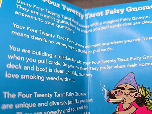 Four Twenty Tarot by Row House Publishing. Light up and Pull A Card! - Picture 9 of 11