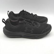 Under Armour UA BGS Assert 10 Boys 4Y Black Running Shoes 3026182-002