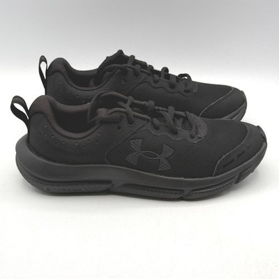 Under Armour UA BGS Assert 10 Boys 4Y Black Running Shoes 3026182-002