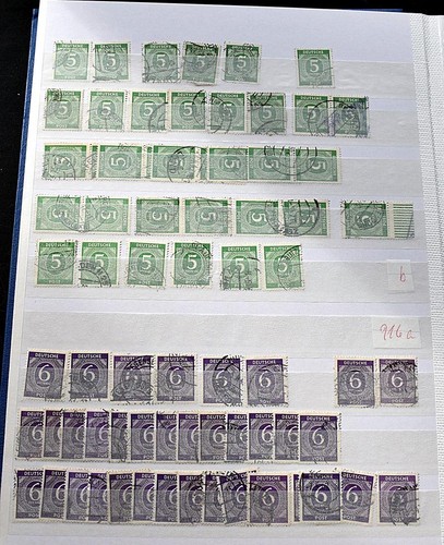 ALLIIERTE BESETZUNGEN Guter gestempelter Posten mit Rändern usw. BPP geprüfte - Picture 6 of 24