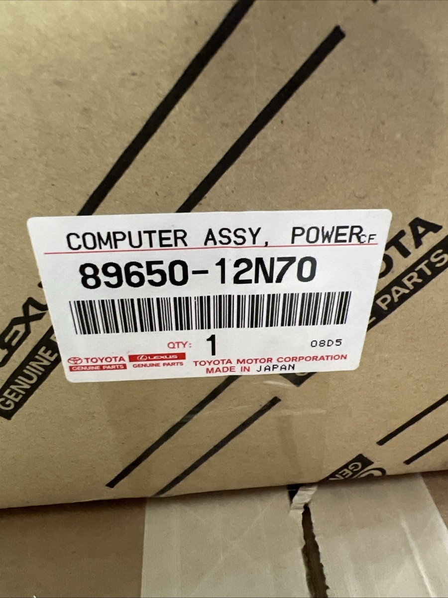 Used 2023-2025 Toyota Corolla Power Steering Computer Motor Assy
