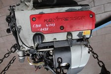Motor 111955 Mercedes-benz C 200 Kompressor 203 12 Monate Garantie Sofortversand