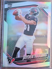 Panini Prizm 2025 Jayden Higgins Silver Prizm Rookie #376 Houston Texans