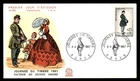 Mayfairstamps France FDC 1967 stamp day First Day Cover aaw_51367