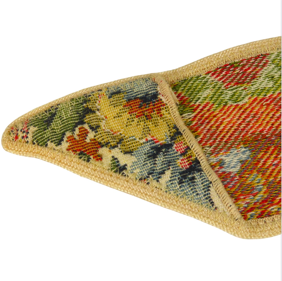 VTG TAPESTRY FLORAL BELT Embroidered Jacquard Style COTTAGE GRANNY Prairie S/M - Image 4 of 4