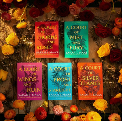Sarah J. Maas 5 Books Collection Set A Court of Thorns and Roses Series, PB ...