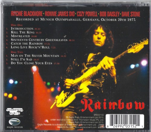 RAINBOW THE SINGLES BOXSET + LIVE IN MUNICH = 21 DISCS, DISCOUNT, READ ABOUT IT - Picture 9 of 16