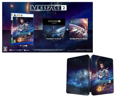 Everspace 2 PS5 + Steal Schutzhülle+Digital Tonspur+Digital Kunst Buch