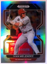 2022 Panini Prizm Draft Silver #PDP43 Ivan Melendez Texas Longhorns