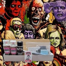 Hydro Dipping Kit- Colored Death Pool Zombies Film, Activator, Paints