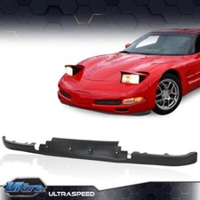 Fit For 1997-2004 C5 Corvette Front Lower Spoiler Air Dam Bundle W Side Support