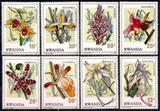 RWANDA 1976 - FLEURS - Yt 781/8 -Neufs** sans charniere - C 9€ - TH047