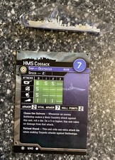 Guerre En Mer ÉTAT ZÈBRE HMS Cosaque 11/40