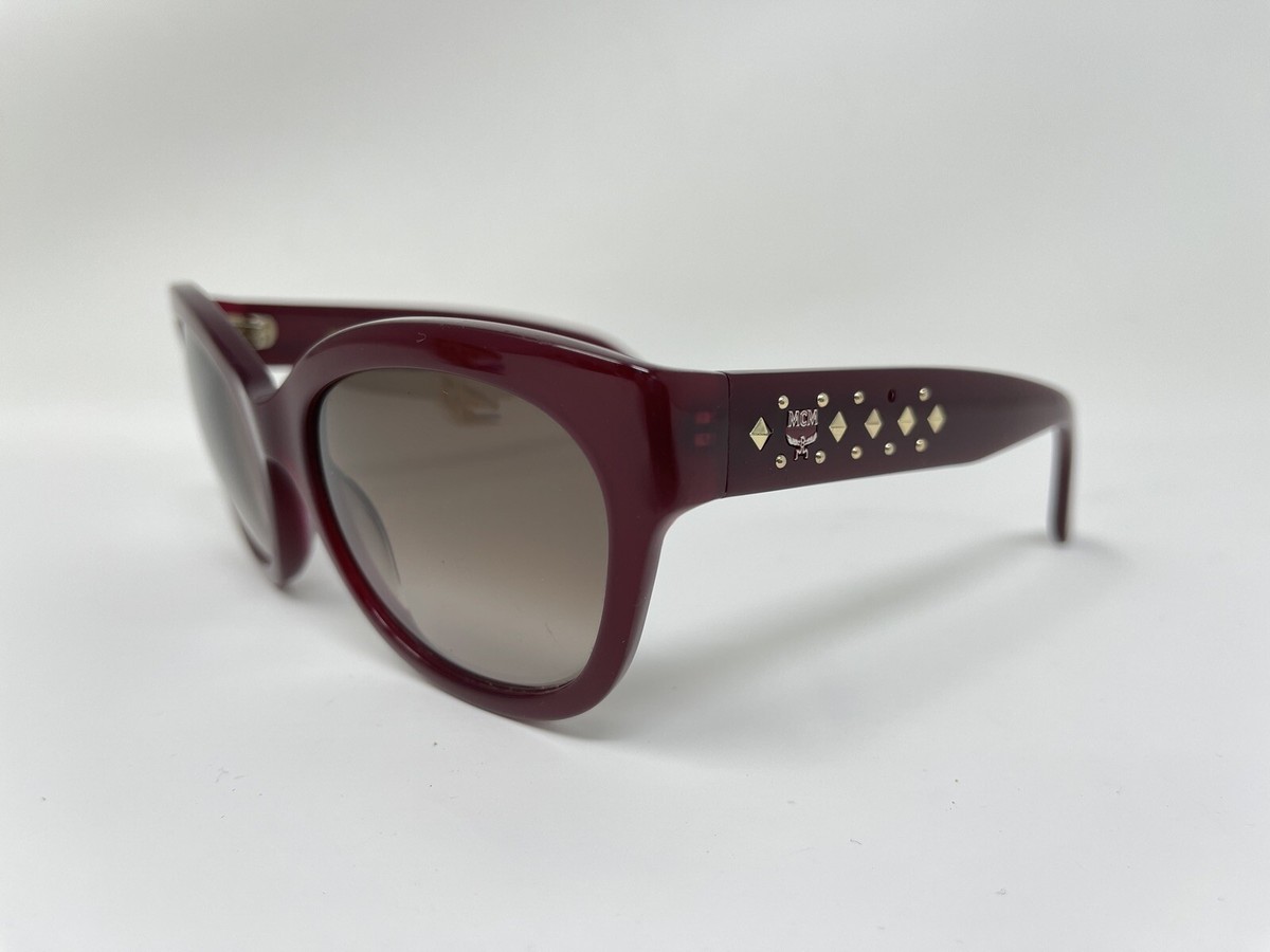 MCM Sunglasses MCM606S 603 Burgundy VISETOS STUDS 56 [] 20  display picture 2