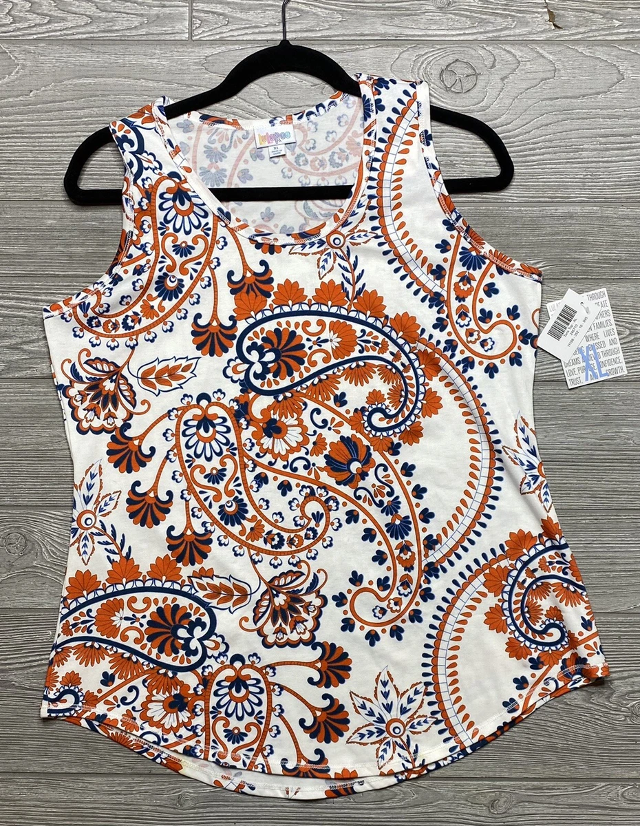 bandana print tank