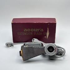 Accura Extension Flash Unit Vintage With Box