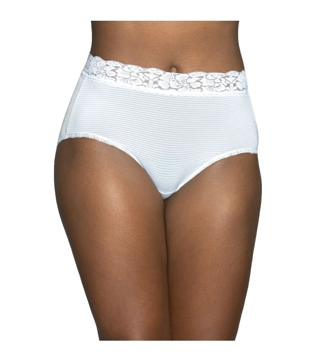 Bragas de Rayas Blanco para Mujeres