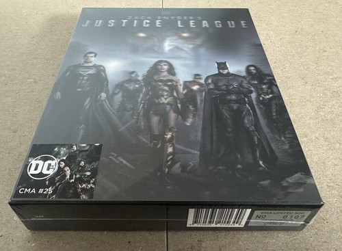 Zack Snyder’s Justice League Cinemuseum Lenticular Slip with Steelbook 4K + BD - Picture 3 of 11