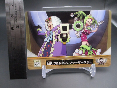 MR.7 & Miss Father's Day King of Pirates Gummy Card No.94 One