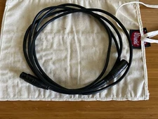Pearstone AU0811 Pro Microphone Cable w/ 3-pin Neutrik XLR Connectors 9.5'/ 117"
