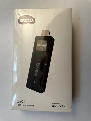 BENQ QS01 Android TV Dongle - 4K HDMI Media Streaming - Mirror Screen - Nagelneu