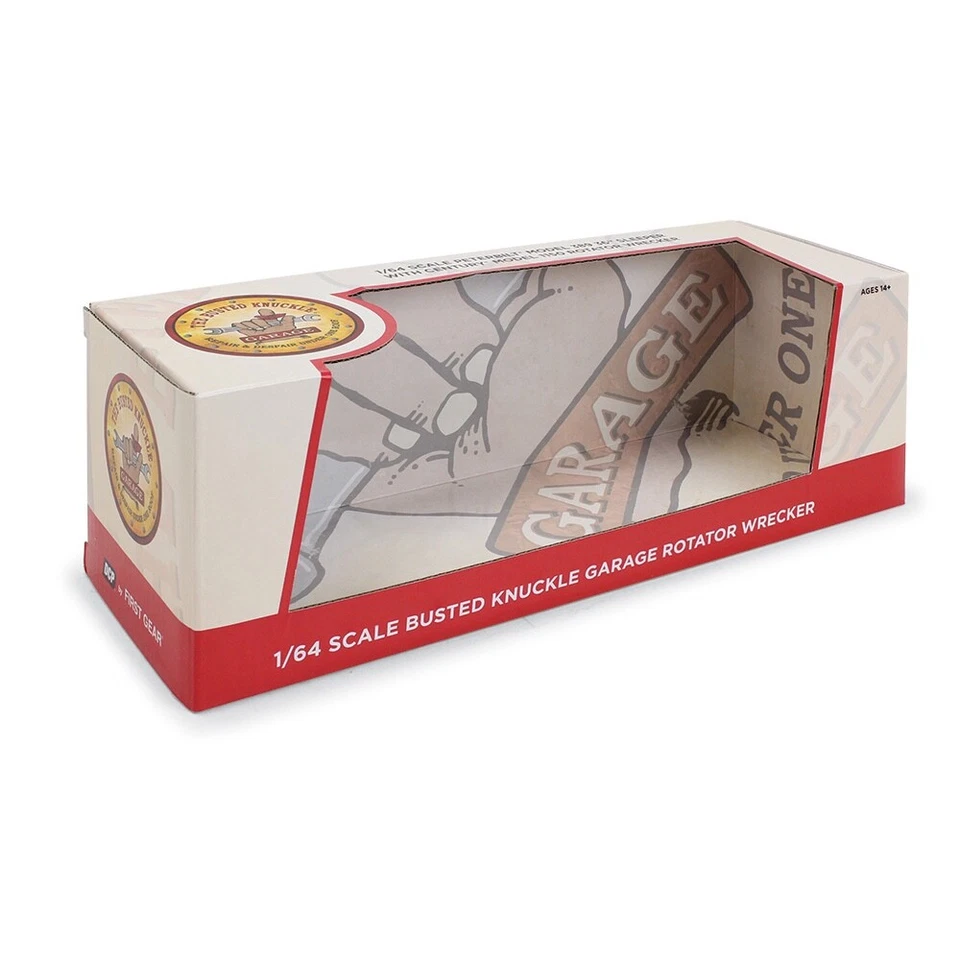 1/64 DCP BUSTED KNUCKLE GARAGE PETERBILT 389 W/ CENTURY 1150 ROTATOR WRECKER - Image 3 of 4