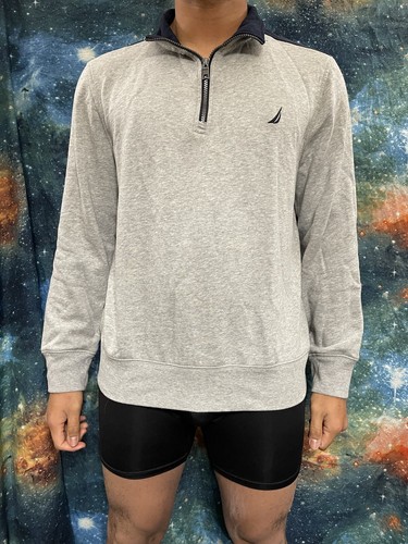 Men's Nautica 1/4 zip Fleece Jacket 