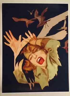 The Birds Alfred Hitchcock Movie Poster Master Man Cave Bar Classic Horror