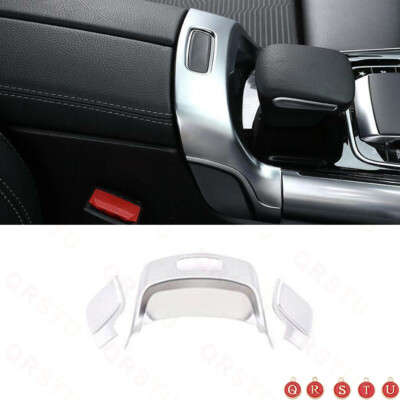 For Benz GLB W247 2020-2022 Matte Silver Central Console Armrest Box Cover Trim