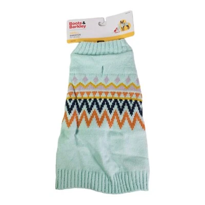 Dog Sweater - Aqua Falls - L - Boots & Barkley
