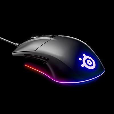 SteelSeries Rival 3 Wired Optical Gaming Mouse