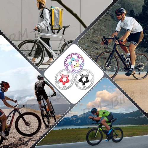 6 Bolt Floating Disc Rotor 140/160/180/203mm Hydraulic Brake MTB Road Bicycle US - Picture 11 of 15