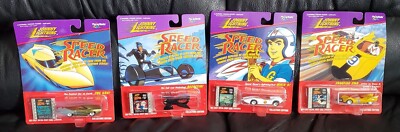 1997 Johnny Lightning Speed Racer - Collectors Edition- Four Car Set