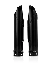 ACERBIS Lower Fork Guard/Cover Set (Black) 2374060001 KX85/100