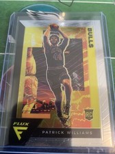 2020-21 Panini Flux Patrick Williams Rookie Card. rookie card picture