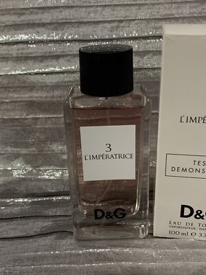 Auth. “ D&G “DOLCE & GABBANA 3 L'IMPERATRICE Eau De Toilette 3.3