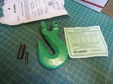 1 Campbell 3/8" Chain Grab Hook 8800 lb 5724615 Grade 100 80/100 Chain Green NEW