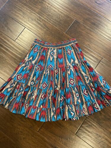Adobe Rose western/Square dance skirt, small - image 1