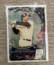 2023 Allen & Ginter Spotless Spans #SS-25 Reggie Jackson New York Yankees