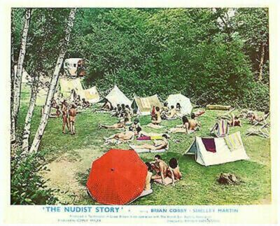 The Nudist Story original 8x10 lobby card 1960 nudist camp site | eBay