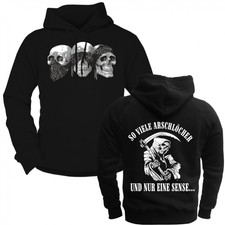 Herren Kapuzenpullover So viele Arschlöcher ...