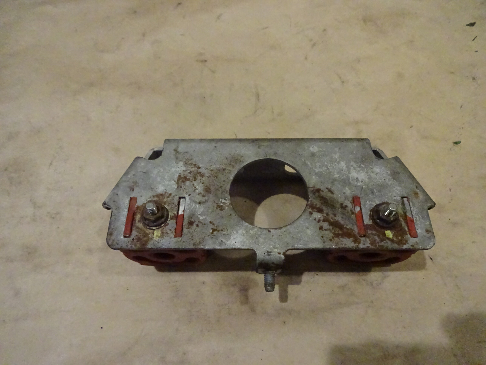 Ferrari California - Exhaust Pipes Support Bracket With Buffers -  P/N 250765