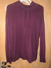 Active Life Maroon Sweatshirt W/Hood Long Sleeved Sz XL